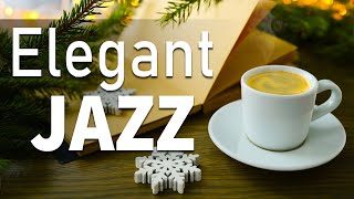 Elegant Jazz Music ☕ Delicate Winter Jazz and Positive December Bossa Nova for Work, Study & Relax