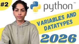 Python Tutorial for Beginners – Episode 2 | Variables & Data Types