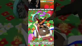 Would You SNIFF Onetts Chair For 1 Quadrillion Honey? 800 Day Playtime Activities (Bee Swarm Roblox)