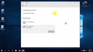 สอนวิธีเปลี่ยนเมนู Windows 10 เป็นภาษาไทย