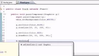 Java Programming Tutorial 86 Drawing More Stuff