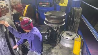 卡車拆胎機 truck tire changer 省油，免發電機，免動力輸出裝置