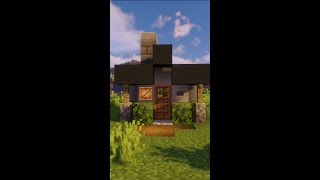 Minecraft: Easy Modern Survival House #Shorts