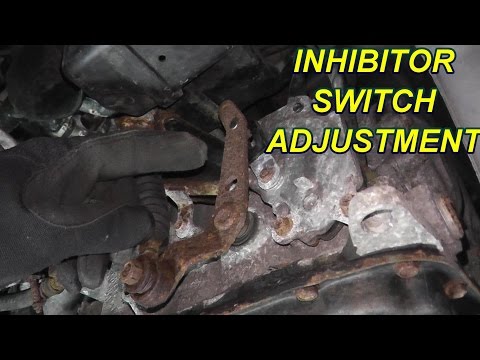 How do you adjust a neutral safety switch?