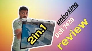 New Dell Inspiron 2in1 7420 laptop unboxing and full review