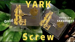 [รีวิว อุปกรณ์แซกโซโฟน] YARK Screw Titanium (น็อตเพิ่มพลัง ‼️) | Review By Saxsociety