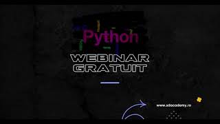 Webinar gratuit Python SDAcademy