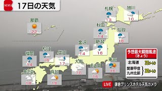 11月17日の天気