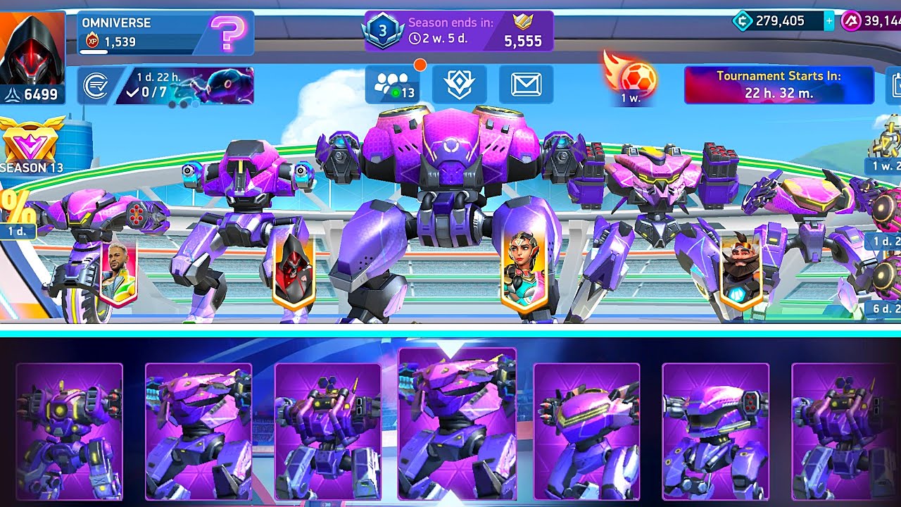 Mech Arena New Skins MASCOT Event - YouTube