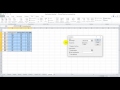 Creating a Correlation Matrix in Excel