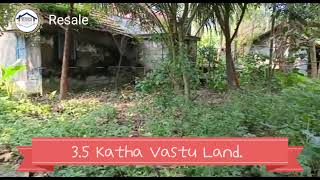 @16.75lakhs for 3.5 katha Vastu land at Bandel .. Resale Property.