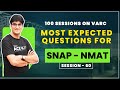 Most Expected Questions for SNAP - NMAT I 100 Sessions on VARC by Anil Sir #60