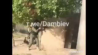 Footage of Tajik special forces soldiers fighting in a village in Kyrgyzstan.