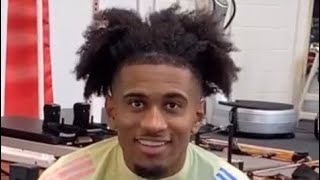 Reiss Nelson new hairstyle?????