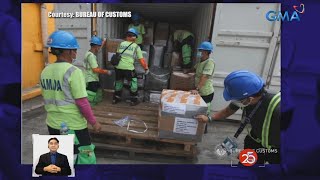 Mga balikbayan box na inabandona ng cargo forwarder noong 2020, maipapamahagi na | Saksi