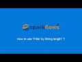 How to Use the Filter by String Length Node | Data Cleaning