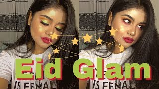 EID GLAM MAKEUP TUTORIAL// SHARLY RAHMAN // Lemon Cut Crease EID GLAM MAKEUP TUTORIAL// SHARLY RAHMAN // Lemon Cut Crease