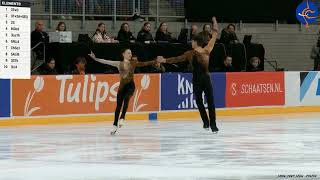 ベッカーリ/グアリゼ Lucrezia BECCARI/Matteo GUARISE (ITA) FS - チャレンジカップ2024