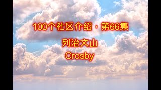 100集大多伦多社区介绍， 第66集： 列治文山, RICHMOND HILL CROSBY。 史上最全，全球独创卫星图像 + 现场实拍，身临其境，一目了然！