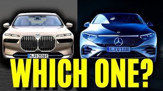 Mercedes EQS vs BMW i7 - Which is The King of Luxury