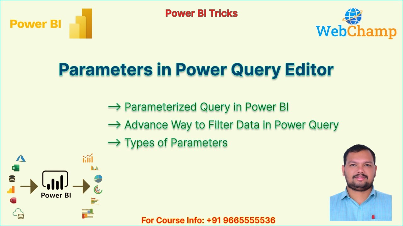 PBI_10: Parameterized Query In Power BI || Filter Data Using Parameters ...