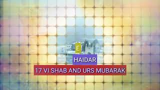 Islamic status (17 SHAB AND URS MUBARAK )