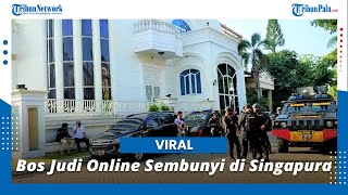 Ditetapkan Tersangka, Bos Judi Online di Medan Kabur ke Singapura