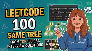 LeetCode 100: Same Tree | Top 150 DSA Interview Questions