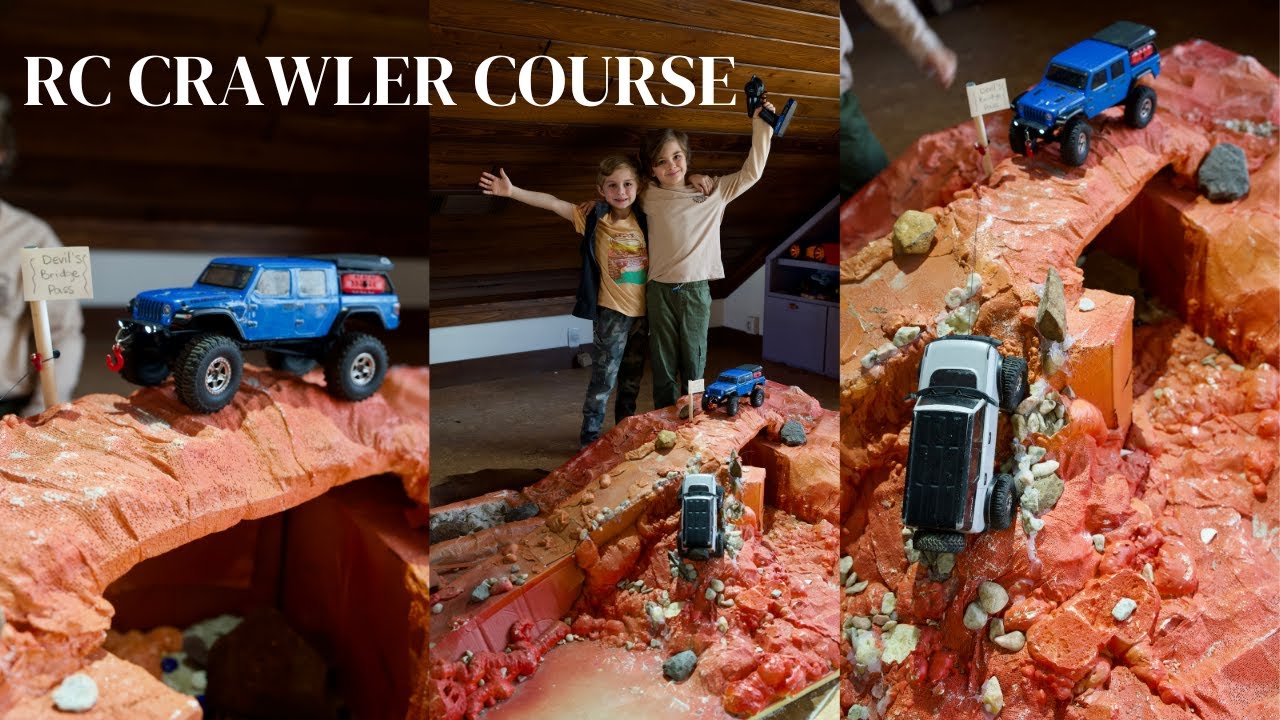 Rc Crawler Course 1 24 Scale Axial Youtube