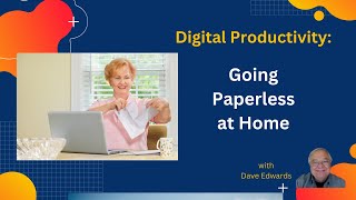 Going Paperless At Home