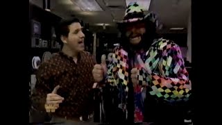 Macho Man Randy Savage and Todd Pettengill host WWF Mania (10-09-1993)