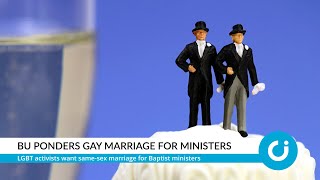 BU ponders gay marriage for ministers