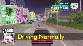Ocean View Hotel to North Point Mall | Driving Normally | GTA: Vice City