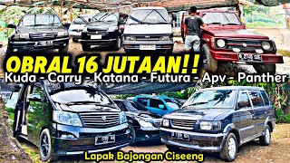 Update Lapak Harga Bajongan, Obral Mobil bekas murah 16 Jutaan Kuda Diesel Carry Panther Futura