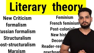 Literary Theory New Criticism Feminism Structuralism post Structuralism Marxism