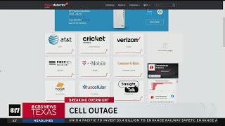 National cell phone outage