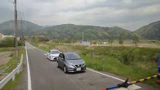 山陰本線　普通京都行き列車　亀岡駅→馬堀駅