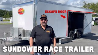 2023 Sundowner Race Trailer - Ocala Trailer