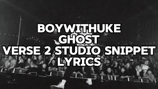 Boywithuke Ghost Verse 2 Studio Snippet Lyrics Chords Chordify