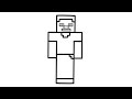 HOW TO DRAW STEVE FROM MINECRAFT DRAWING EASY FOR KIDS 