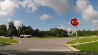 Driving around The Brighton Seminole Indian Reservation - Florida