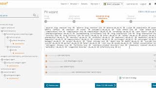 Embase - Using PV wizard