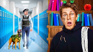 I Survived Overnight in a School! *bad idea*