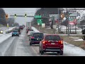 02 02 2025 johnstown pennsylvania freezing rain leads to numerous wrecks ice covered roads