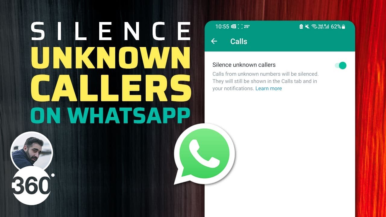 How To: Silence Unknown Callers On WhatsApp - YouTube