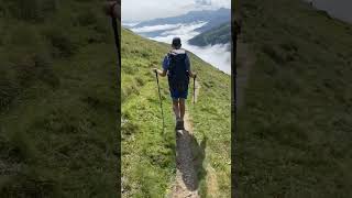 STAGE 23 of our #Pyrenees #GR10 trip: above the clouds, walking #refugedeloule to #saintlarysoulan