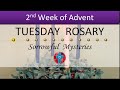 Tuesday Rosary • Sorrowful Mysteries of the Rosary 💜 December 10, 2024 VIRTUAL ROSARY - MEDITATION