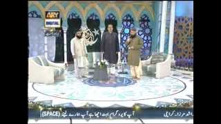 Pak Sar Zameen Shad Bad (Qaumi Tarana) By Owais Raza Qadri Live On Ary Digital (14th August 2012)