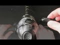 how to put new line on a spincast fishing reel and take line off