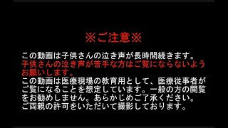 【閲覧注意】子どもの採血　トアロードクリニック　撮影日2019年12月7日【医療】